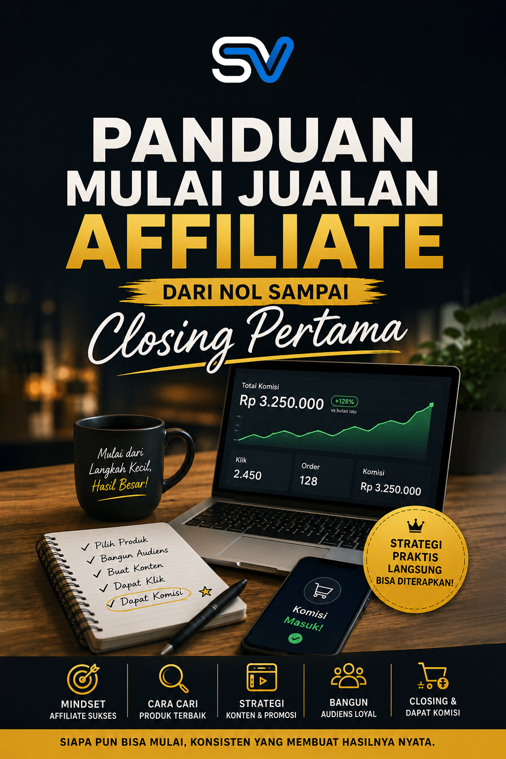 Panduan Mulai Jualan Affiliate dari Nol Sampai Closing Pertama